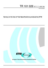 Standard ETSI TR 101028-V1.1.1 14.8.1997 preview