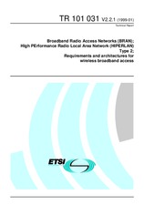 Standard ETSI TR 101031-V2.2.1 6.1.1999 preview