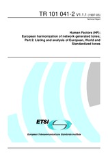 Standard ETSI TR 101041-2-V1.1.1 30.5.1997 preview