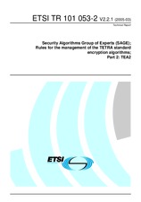 Standard ETSI TR 101053-2-V2.2.1 8.3.2005 preview