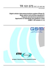 Standard ETSI TR 101075-V4.1.4 30.6.1997 preview