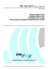 Standard ETSI TR 101077-V1.1.1 30.7.1997 preview