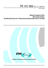 Standard ETSI TR 101083-V1.1.1 30.7.1997 preview