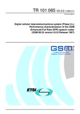 Standard ETSI TR 101085-V6.0.0 22.1.1999 preview
