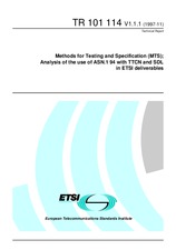 Standard ETSI TR 101114-V1.1.1 30.11.1997 preview