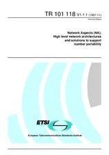 Standard ETSI TR 101118-V1.1.1 30.11.1997 preview