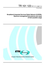Standard ETSI TR 101123-V1.1.1 30.11.1997 preview