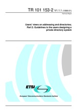 Standard ETSI TR 101153-2-V1.1.1 31.1.1998 preview