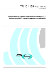 Standard ETSI TR 101159-V1.2.1 15.6.1998 preview