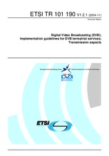 Standard ETSI TR 101190-V1.2.1 16.11.2004 preview