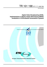 Standard ETSI TR 101198-V1.1.1 15.9.1997 preview