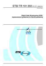 Standard ETSI TR 101202-V1.2.1 15.1.2003 preview