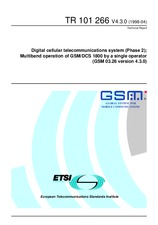 Standard ETSI TR 101266-V4.3.0 30.4.1998 preview