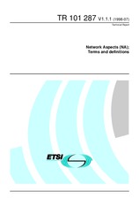 Standard ETSI TR 101287-V1.1.1 15.7.1998 preview