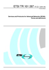Standard ETSI TR 101287-V1.2.1 27.9.2001 preview