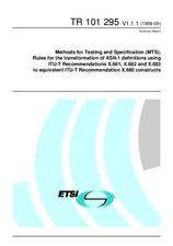 Standard ETSI TR 101295-V1.1.1 15.9.1998 preview