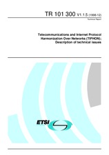 Standard ETSI TR 101300-V1.1.5 11.12.1998 preview