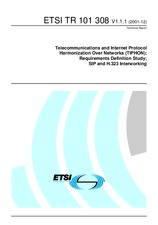 Standard ETSI TR 101308-V1.1.1 7.12.2001 preview