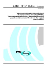 Standard ETSI TR 101326-V1.1.1 6.9.2000 preview