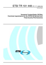 Standard ETSI TR 101448-V1.1.1 31.5.2005 preview