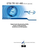 Standard ETSI TR 101495-V1.4.1 16.3.2012 preview