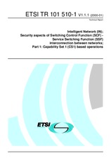 Standard ETSI TR 101510-1-V1.1.1 6.1.2000 preview