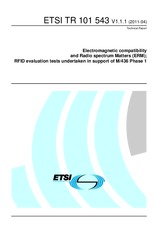 Standard ETSI TR 101543-V1.1.1 14.4.2011 preview