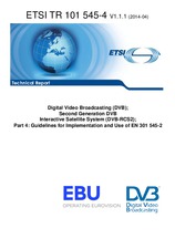 Standard ETSI TR 101545-4-V1.1.1 11.4.2014 preview