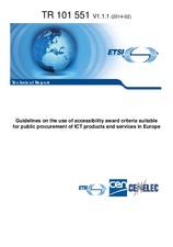Standard ETSI TR 101551-V1.1.1 19.2.2014 preview