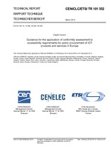Standard ETSI TR 101552-V1.0.0 13.3.2014 preview