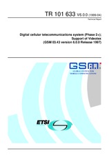 Standard ETSI TR 101633-V6.0.0 29.4.1999 preview
