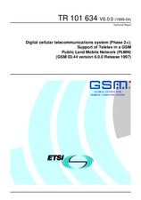 Standard ETSI TR 101634-V6.0.0 29.4.1999 preview