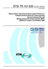 Standard ETSI TR 101635-V7.0.0 13.8.1999 preview