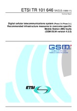 Standard ETSI TR 101646-V4.5.0 30.11.1999 preview
