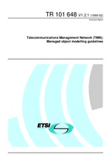 Standard ETSI TR 101648-V1.2.1 9.2.1999 preview
