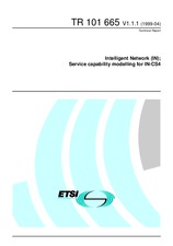 Standard ETSI TR 101665-V1.1.1 28.4.1999 preview