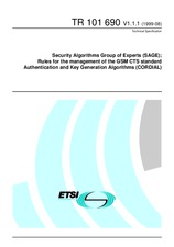 Standard ETSI TR 101690-V1.1.1 10.8.1999 preview