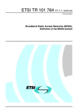 Standard ETSI TR 101764-V1.1.1 8.6.2000 preview