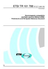 Standard ETSI TR 101788-V1.2.1 22.5.2001 preview