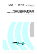 Standard ETSI TR 101864-1-V1.1.1 27.7.2001 preview
