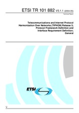Standard ETSI TR 101882-V5.1.1 11.5.2004 preview