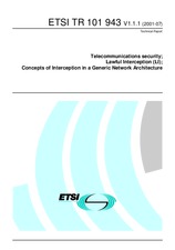 Standard ETSI TR 101943-V1.1.1 3.7.2001 preview