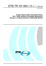 Standard ETSI TR 101953-1-3-V1.1.1 3.6.2003 preview
