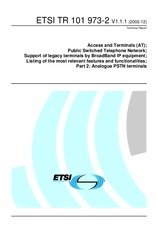 Standard ETSI TR 101973-2-V1.1.1 9.12.2002 preview