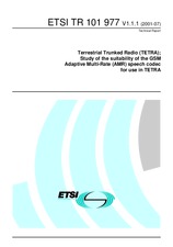 Standard ETSI TR 101977-V1.1.1 16.7.2001 preview