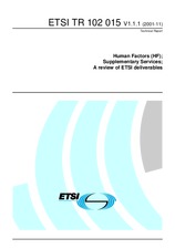Standard ETSI TR 102015-V1.1.1 28.11.2001 preview