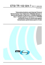 Standard ETSI TR 102024-7-V4.1.1 4.9.2003 preview