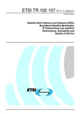 Standard ETSI TR 102157-V1.1.1 10.7.2003 preview