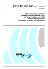 Standard ETSI TR 102168-V1.1.1 11.2.2004 preview