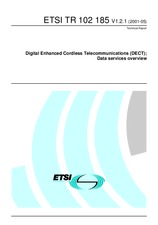 Standard ETSI TR 102185-V1.2.1 15.5.2001 preview